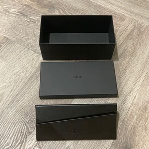 Dior sunglass case and box